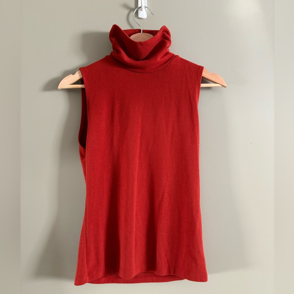 Alice + Olivia Sleeveless Turtleneck